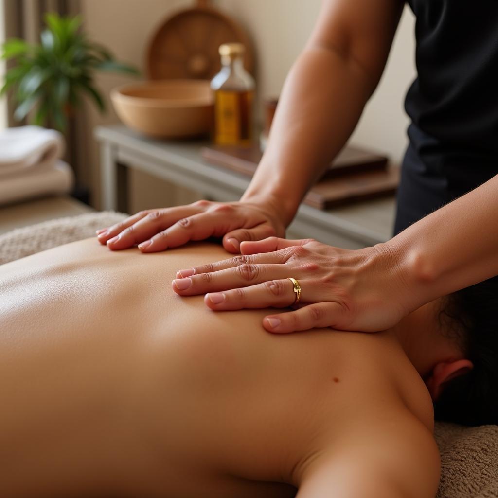 Traditional Massage at a Village Spa in Ajman