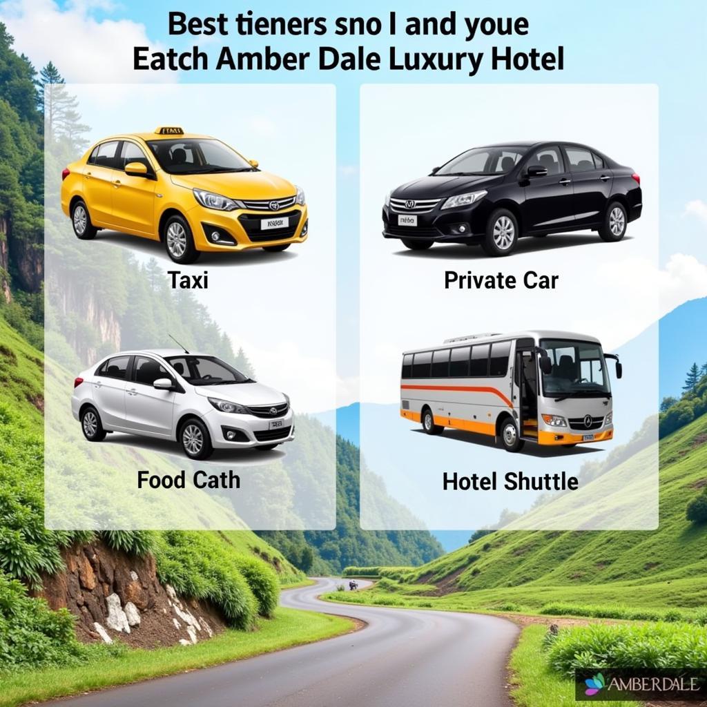 Transportation Options to Amber Dale Hotel