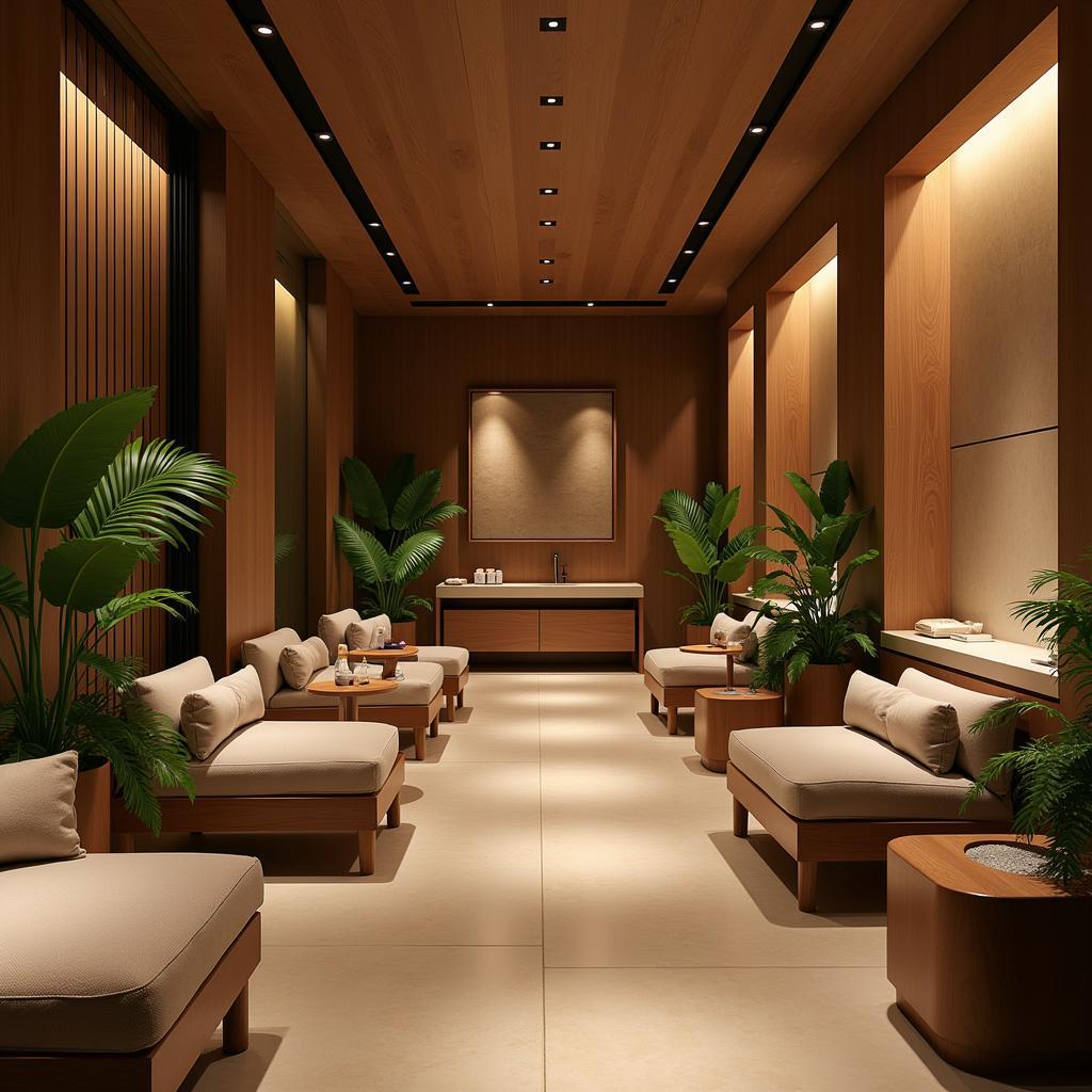 Relaxing Spa Interior in Ameerpet Commercial