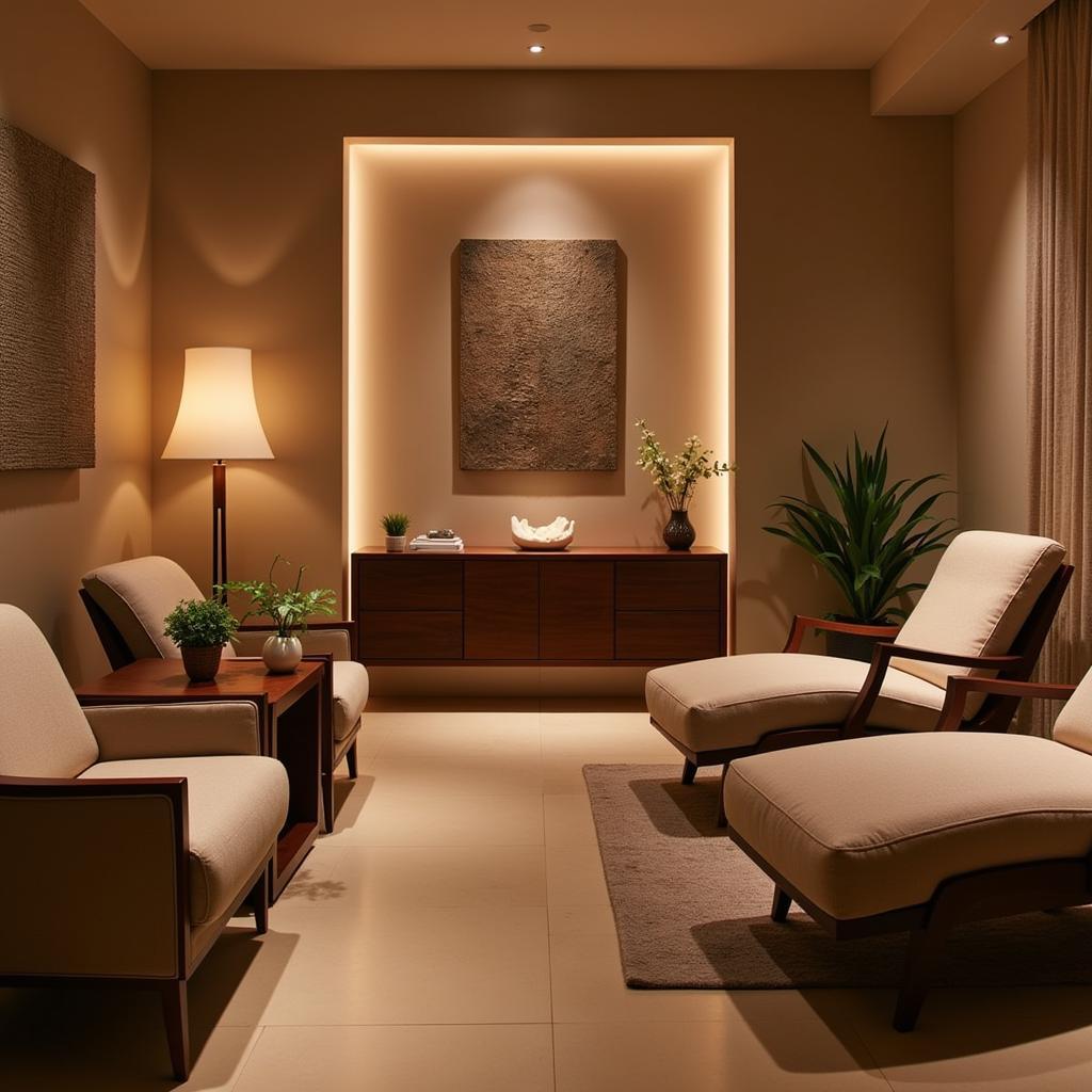 Relaxation Area at Archana Spa Hyatt