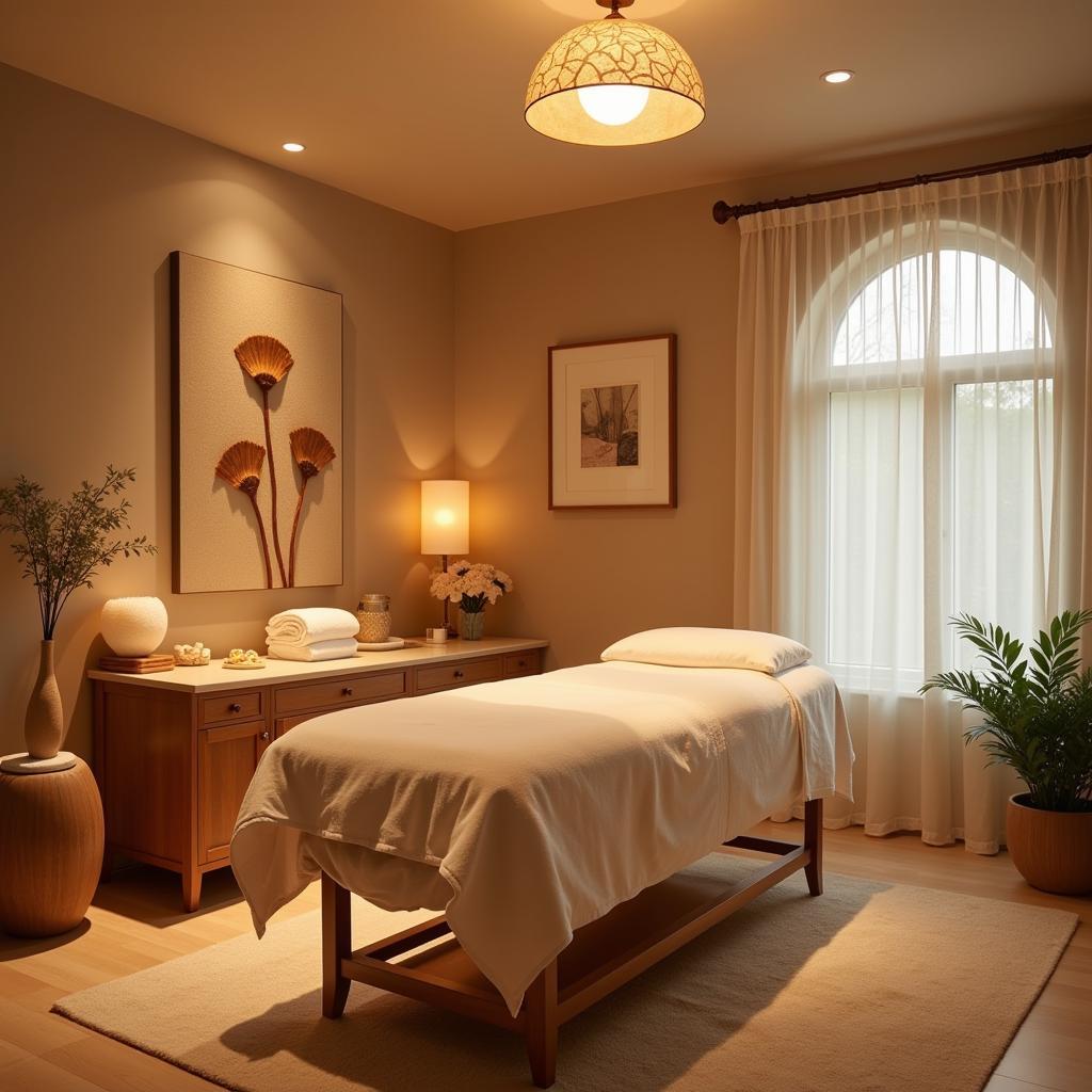 Serene Spa Treatment Room at Aberran Island Resort & Spa