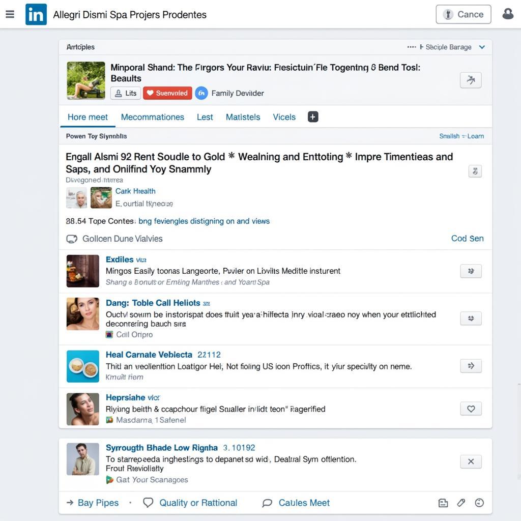 Allegri Dismi 92 Spa LinkedIn Content Strategy