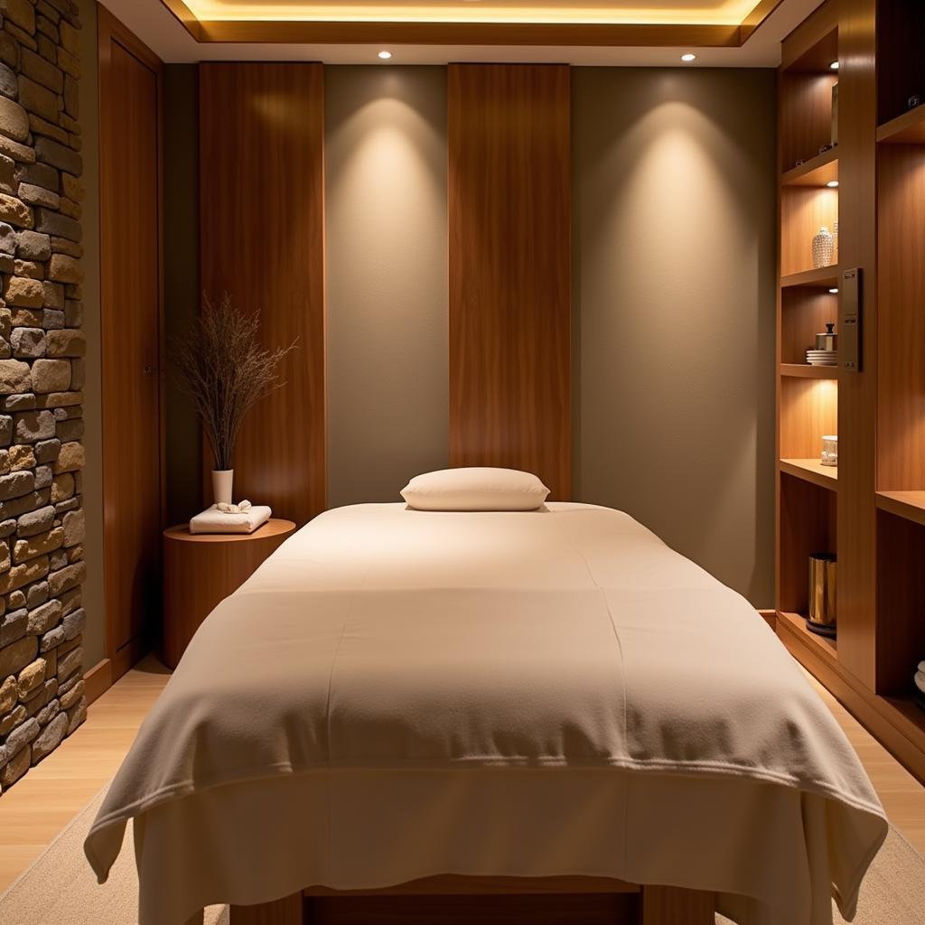 Relaxing Treatment Room at Angel Spa Dehradun