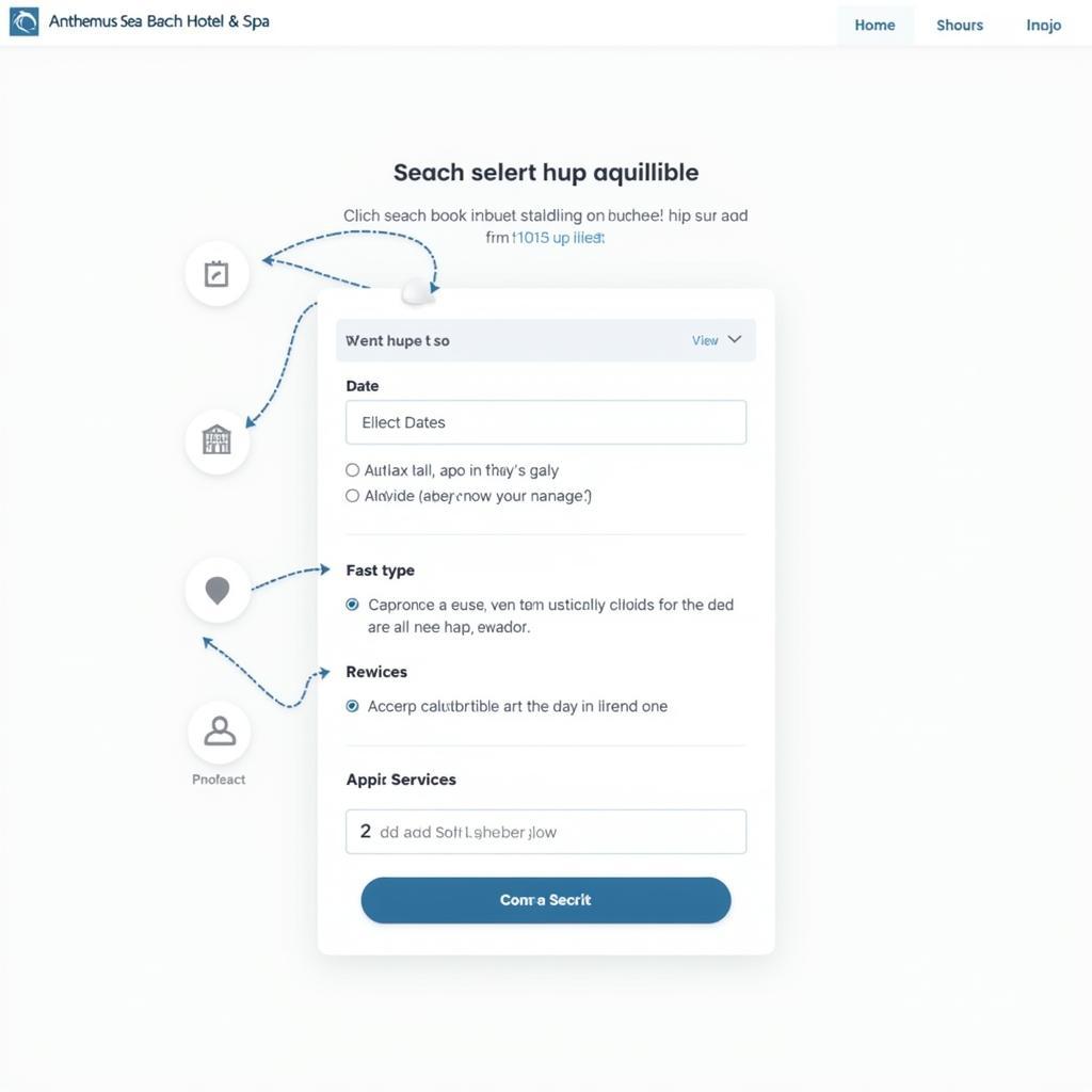 Online Booking Process at Anthemus Sea Beach Hotel & Spa