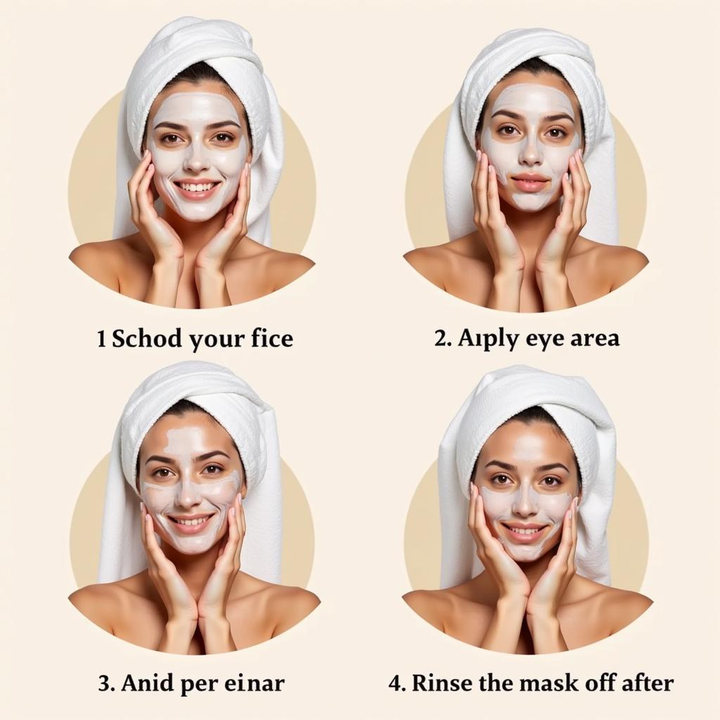 Proper Application of a Spa Face Mask