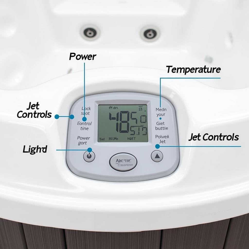 Arctic Spa Control Panel Explained