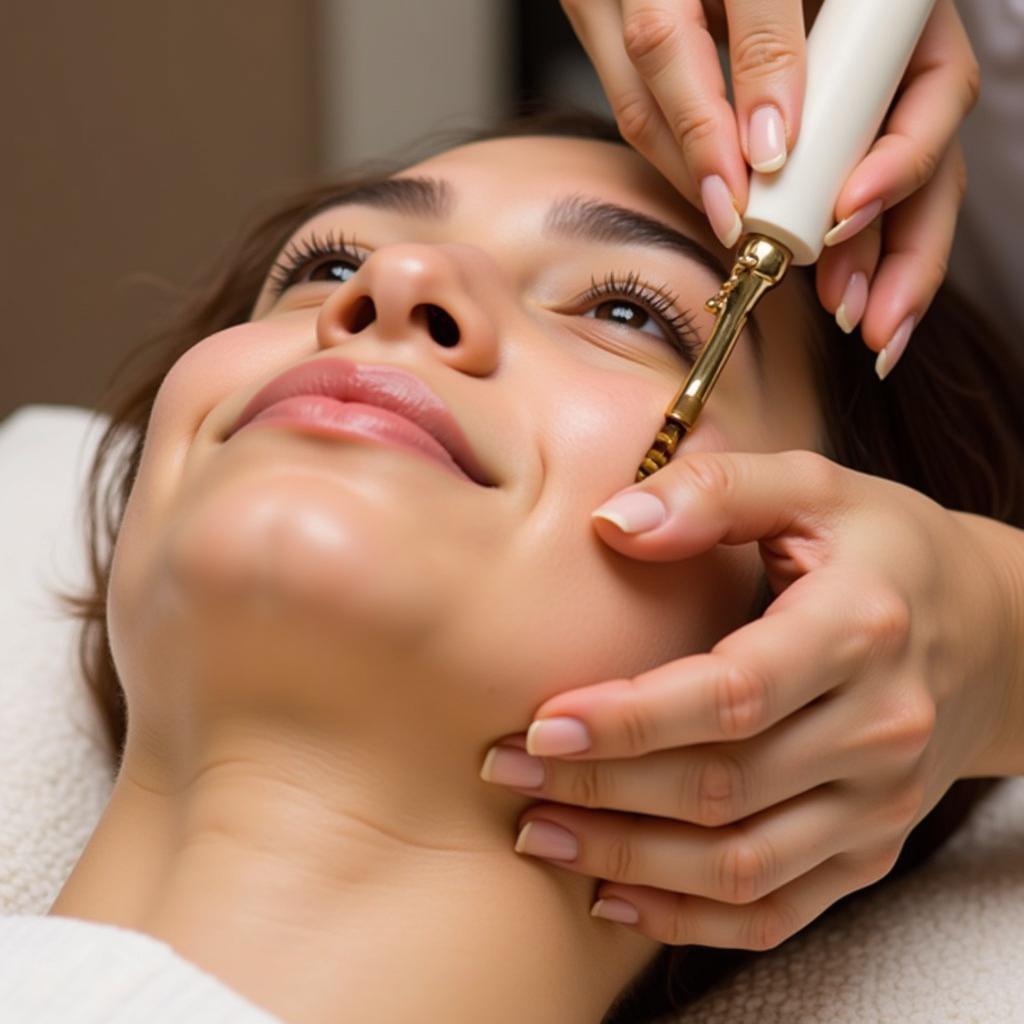 Facial treatment at Arogya Health Care & Spa Delhi