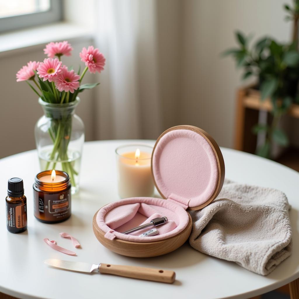 Setting up a Relaxing At-Home Manicure Spa