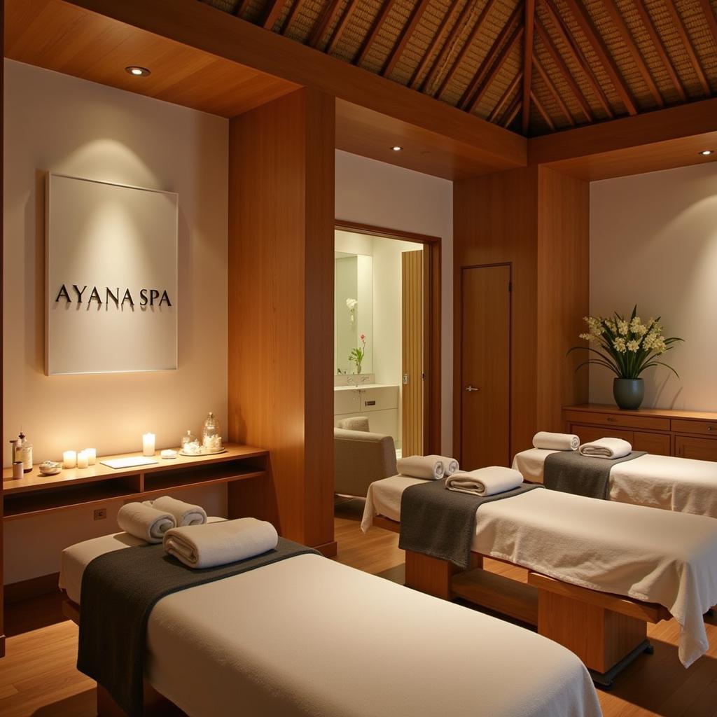 Ayana Spa Bali Treatment Room