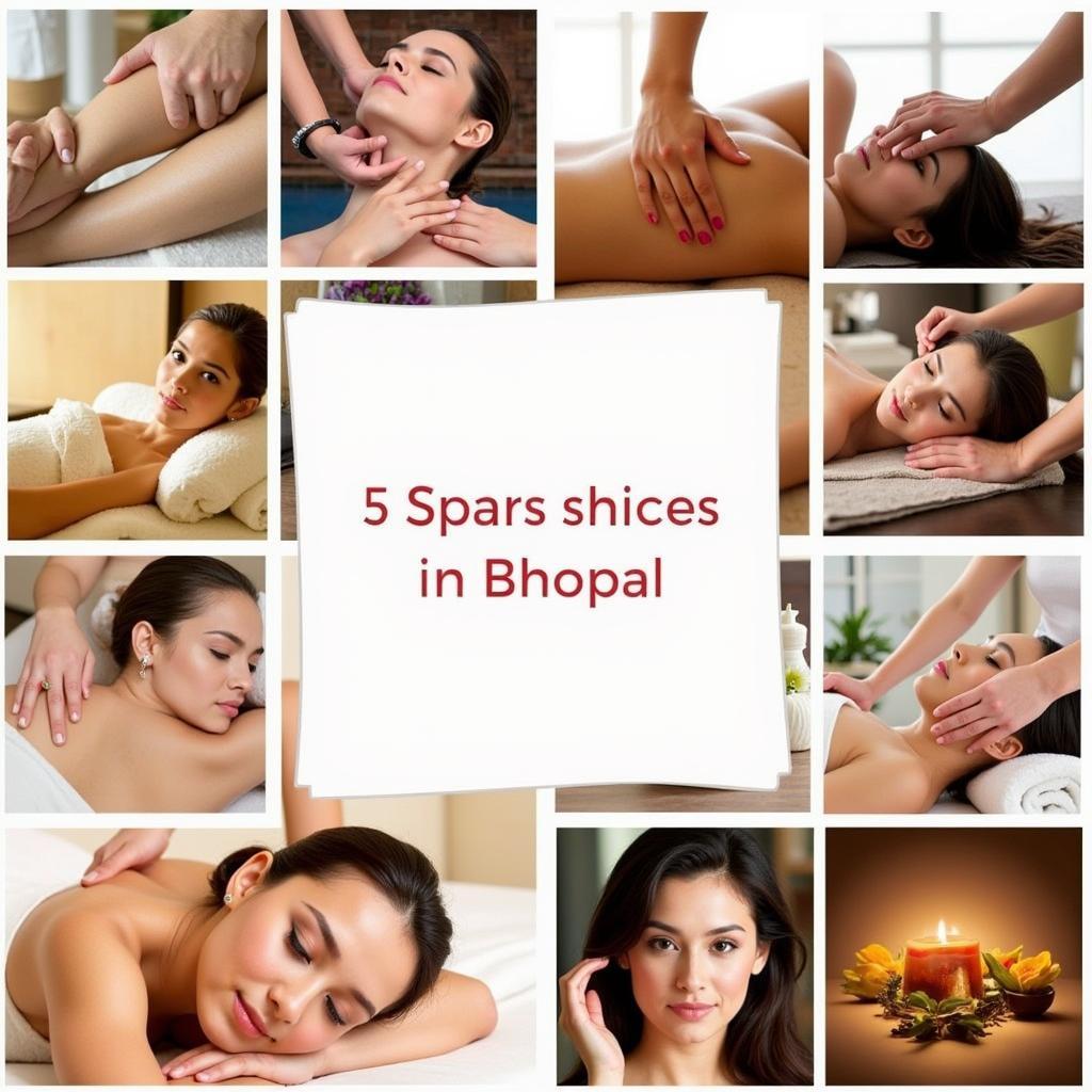 Variety of spa treatments in Bhopal