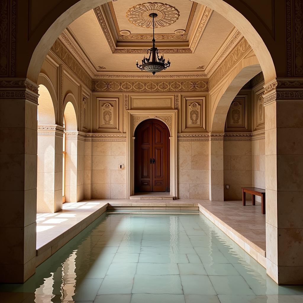 Traditional Turkish bath at Kapadokya Hill Hotel & Spa