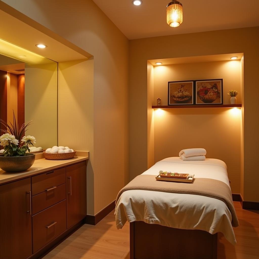 Kesar Day Spa Chennai Massage Room