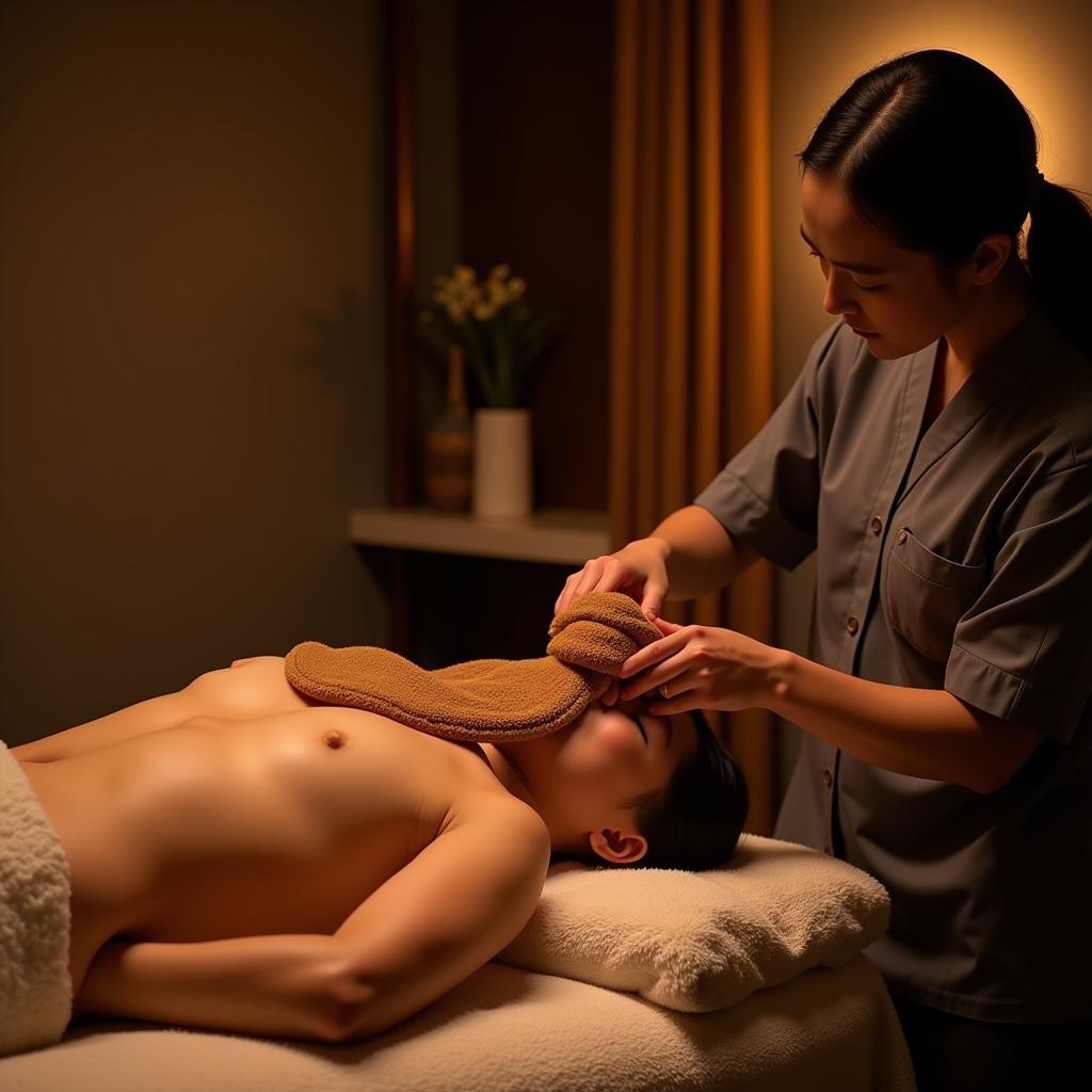 Exfoliating Korean Body Scrub Treatment at Moon Valley Spa