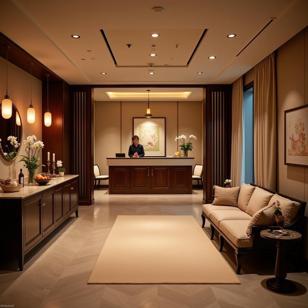 Luxurious Interior of a Posh Salon & Spa