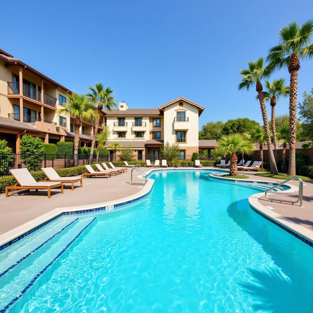 Purple Palms Resort & Spa Pool Area