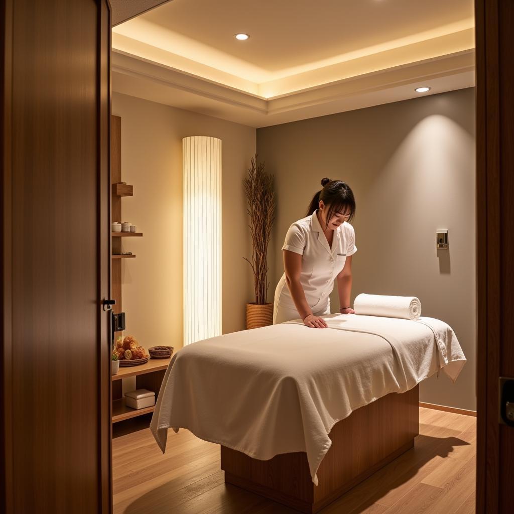 Massage Therapy at Spa Radisson