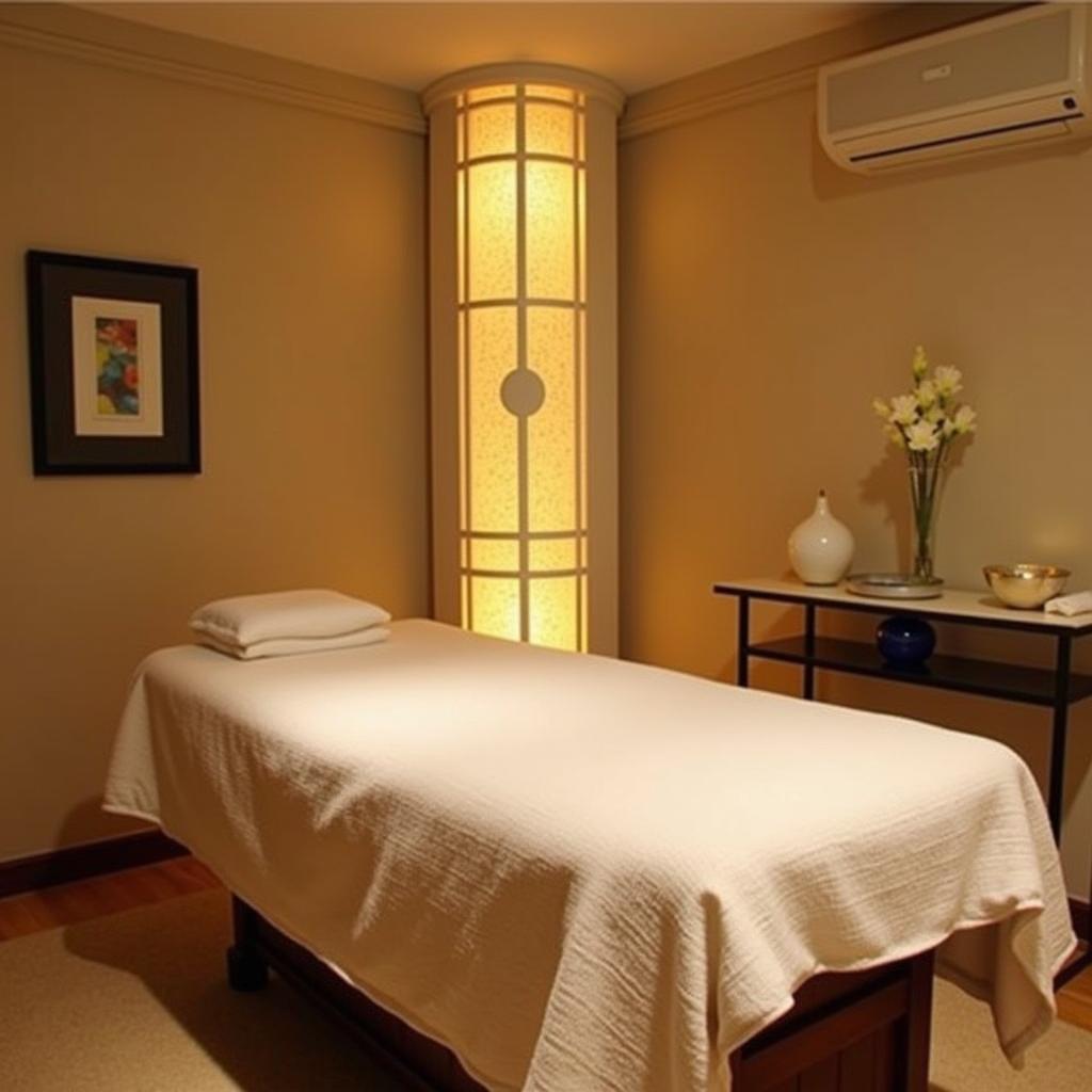 Serene Treatment Room at Sumi Yashshree Spa