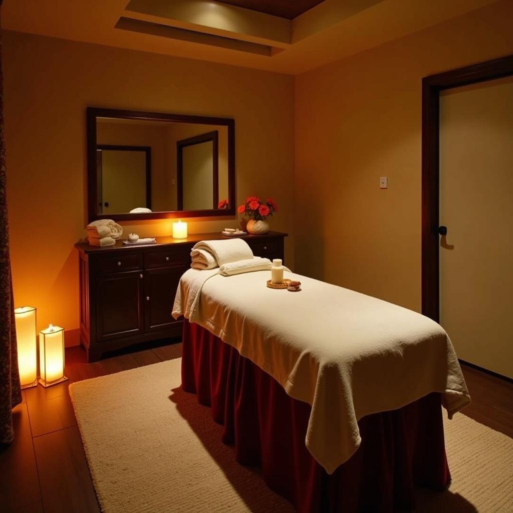 Summit Khangri Karpo Spa Treatment Room