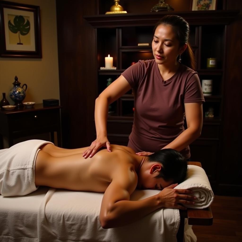 Experienced Thai Massage Therapist at Akruthi Spa