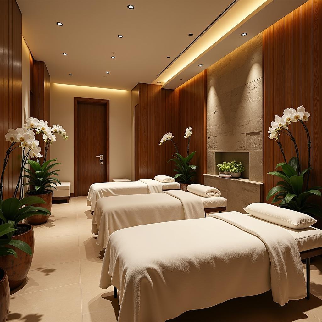 Relaxing atmosphere at The Thai Spa in Alpha One Mall