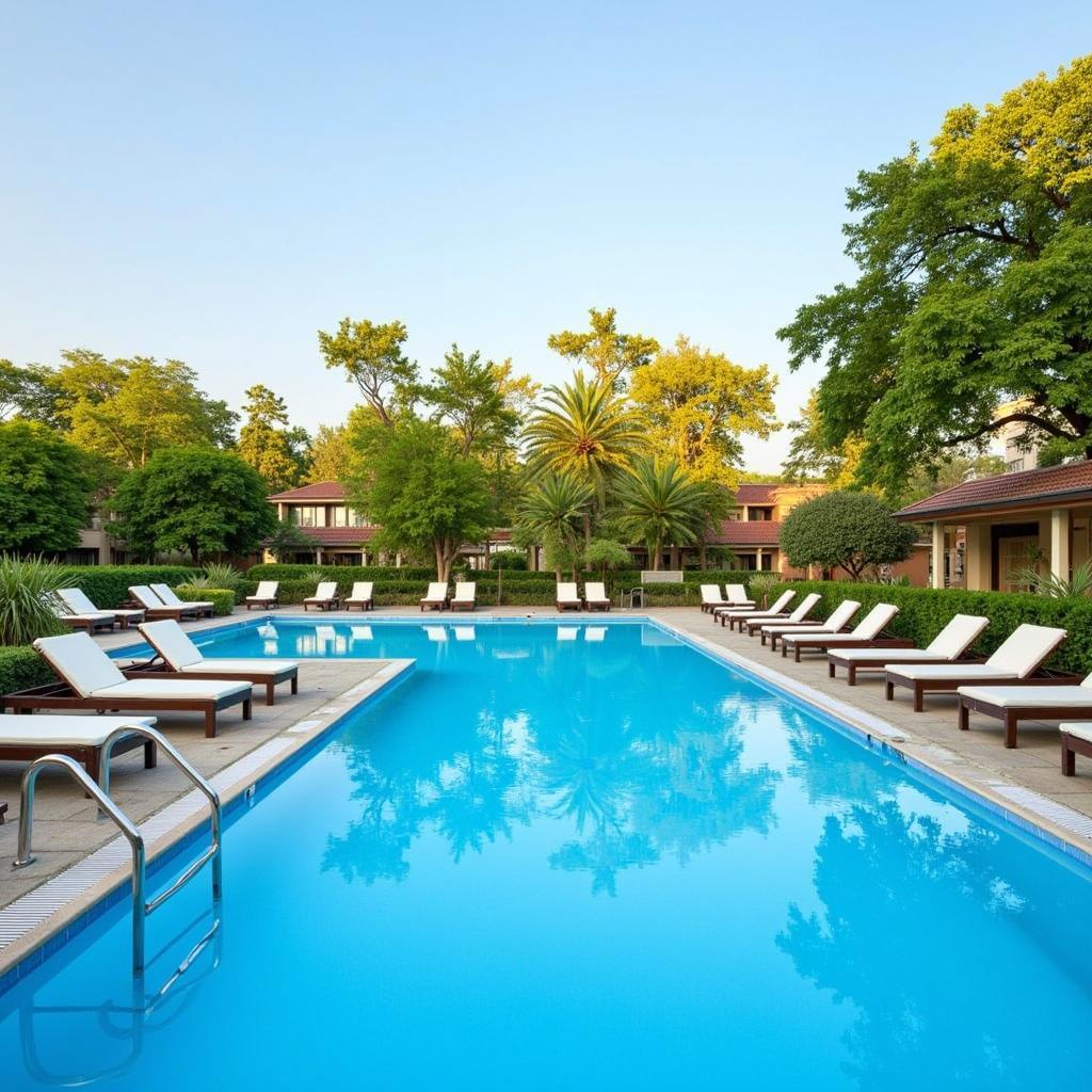 Inviting Swimming Pool at Westin Sohna Resort