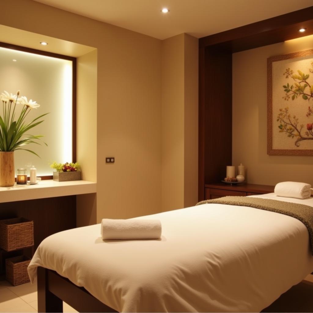 Luxurious Spa Treatment Room at Westin Sohna Resort & Spa