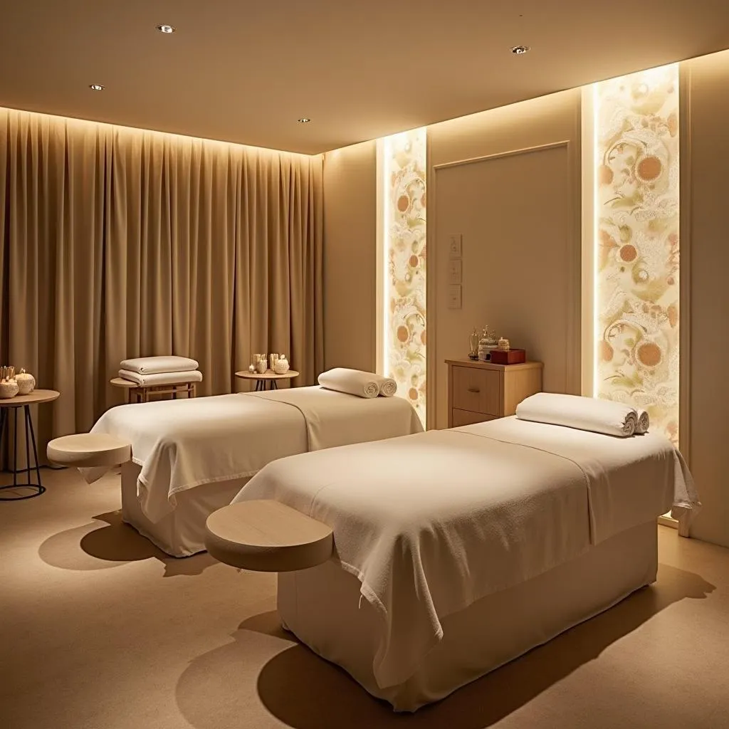 Tranquil Spa Treatment Room