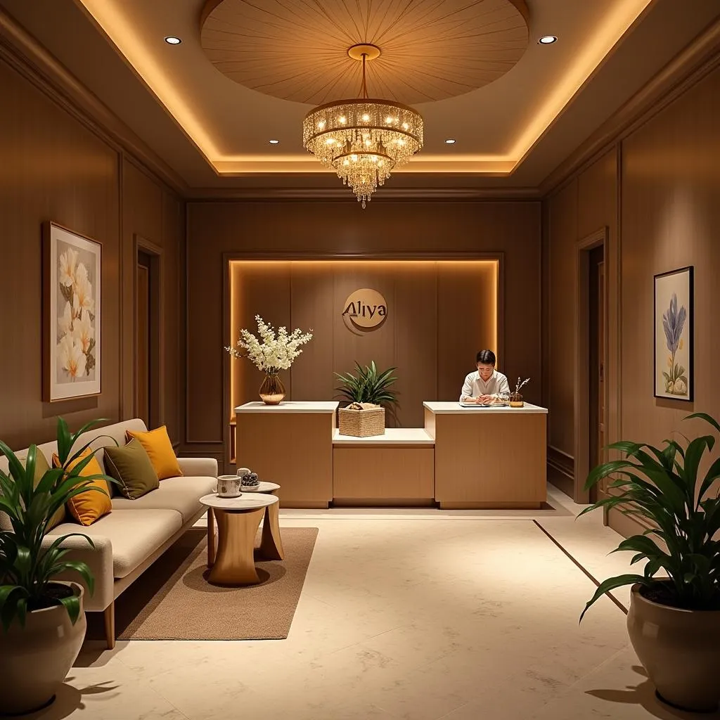 Welcoming Ambiance of Aliya Spa, Kolkata