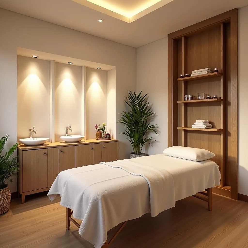 Serene Spa Treatment Room in Alwar