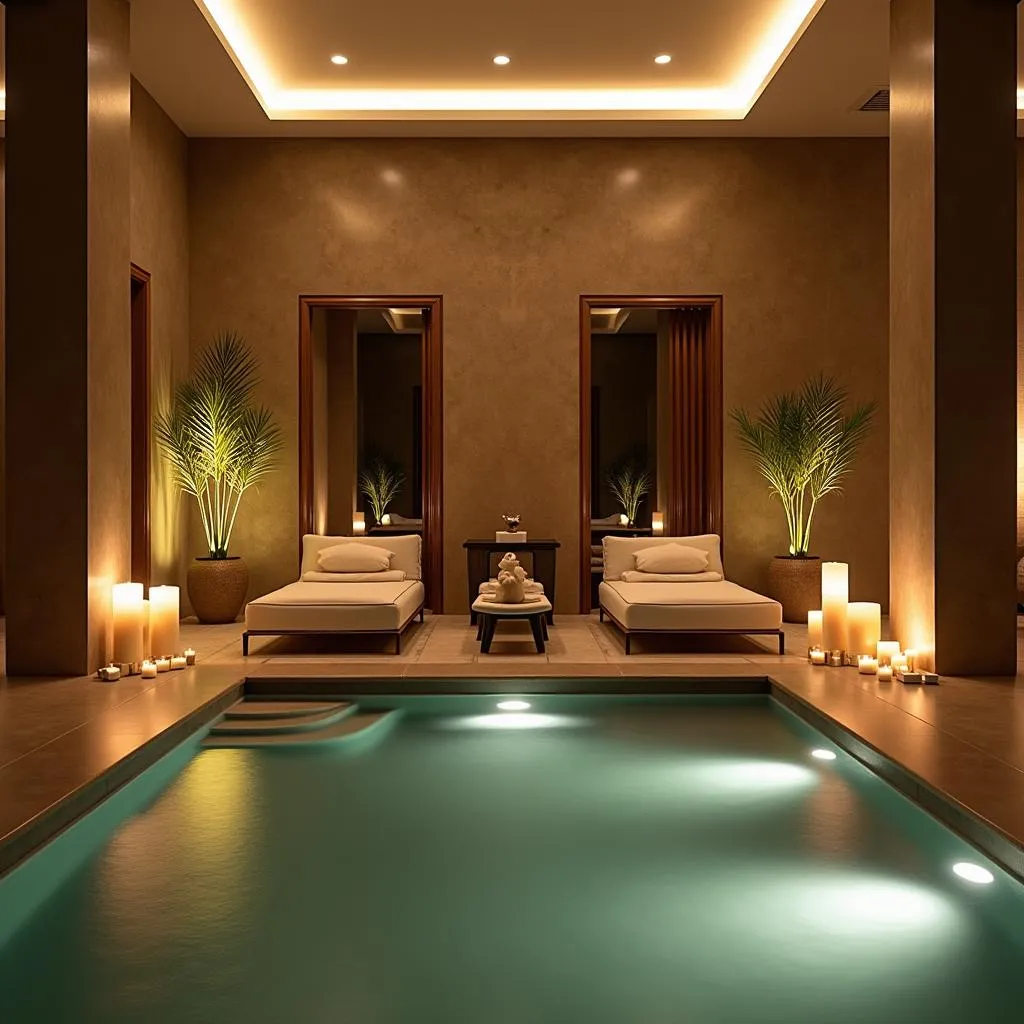 Relaxing atmosphere at Ambiyas Spa