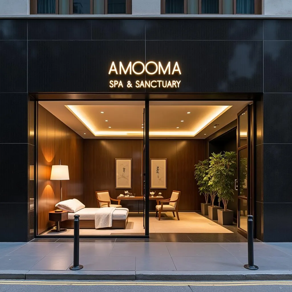 Amooma Spa Exterior