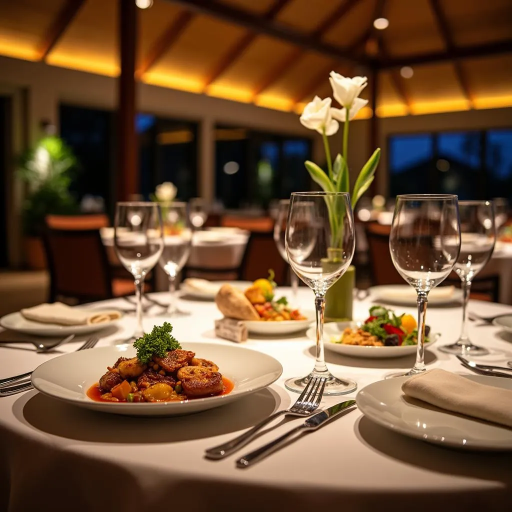 Andores Resort Goa fine dining experience