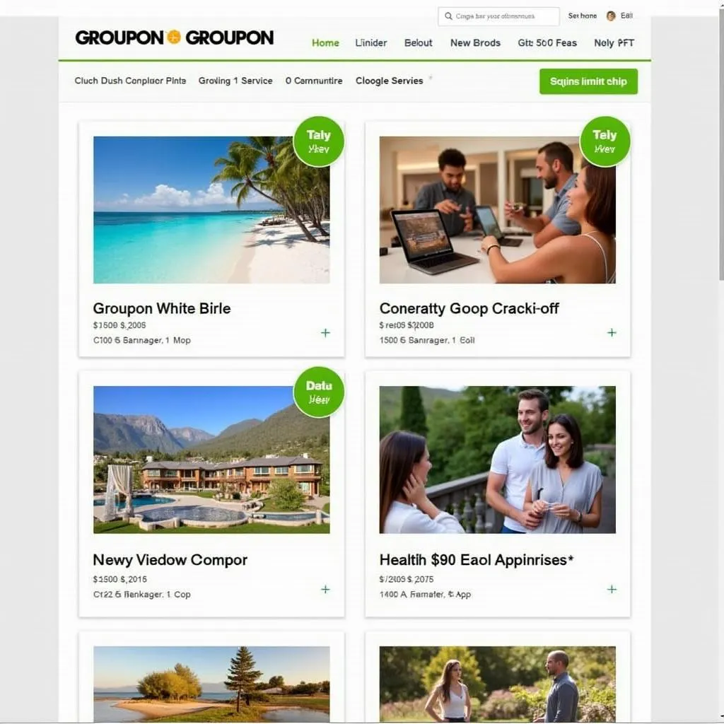 Image showcasing a variety of Groupon deals available at Aphrodite Salon and Spa