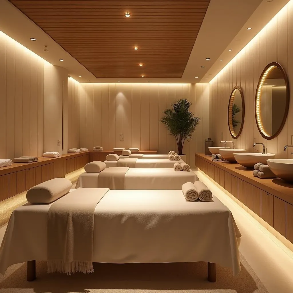 Serene Applewood Spa Interior