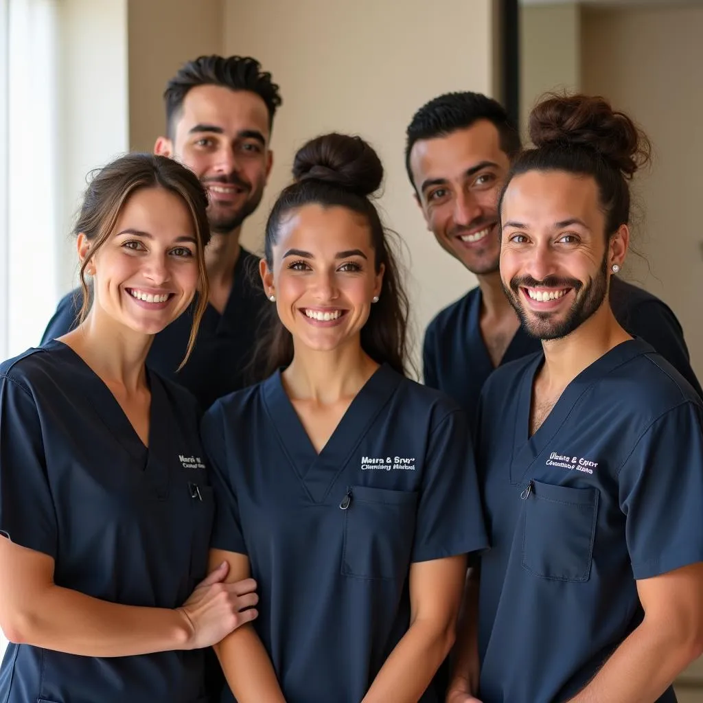 Professional and Welcoming Arabian Courtyard Spa Team