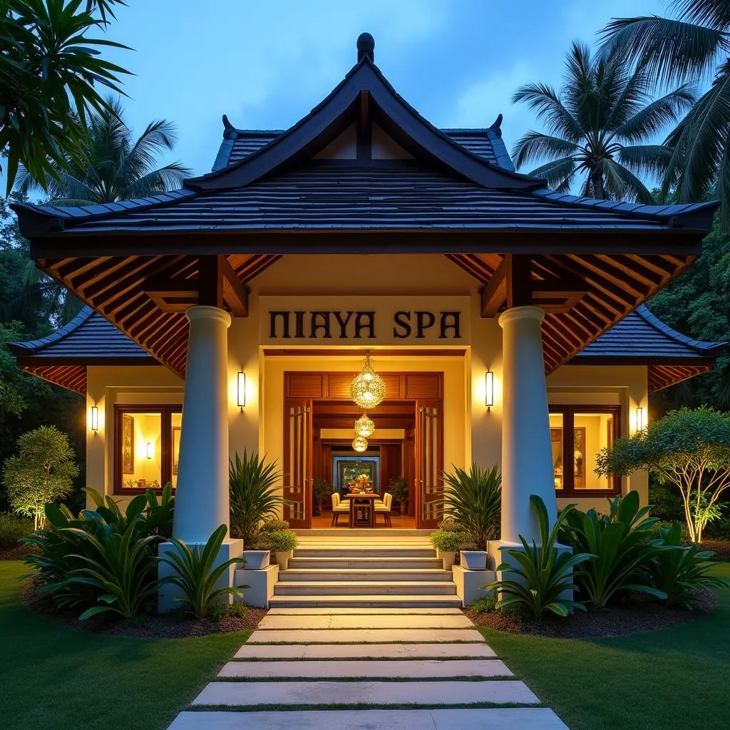 Luxurious Exterior of Araya Spa Phuket