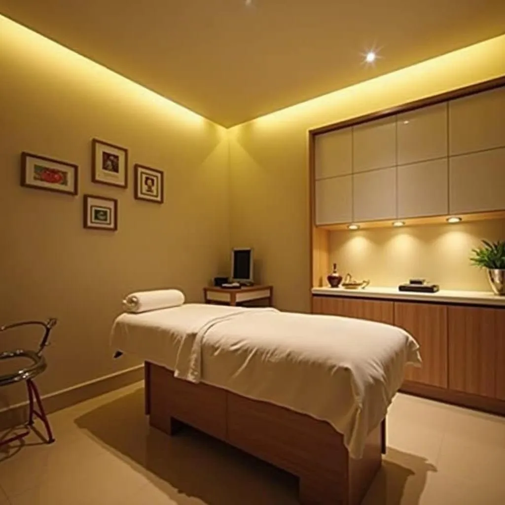 Serene Treatment Room at Arcadia Hotel Coimbatore Spa