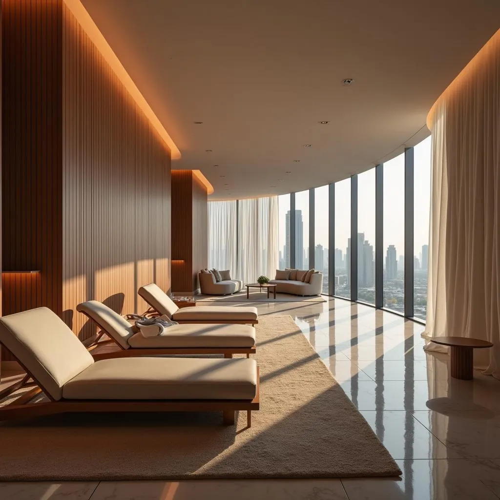 Armani Spa Dubai Relaxation Lounge