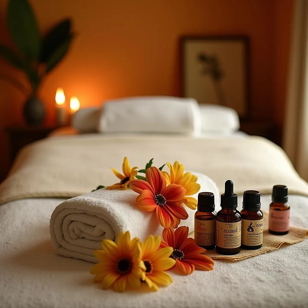 Aromatherapy Essential Oil Massage