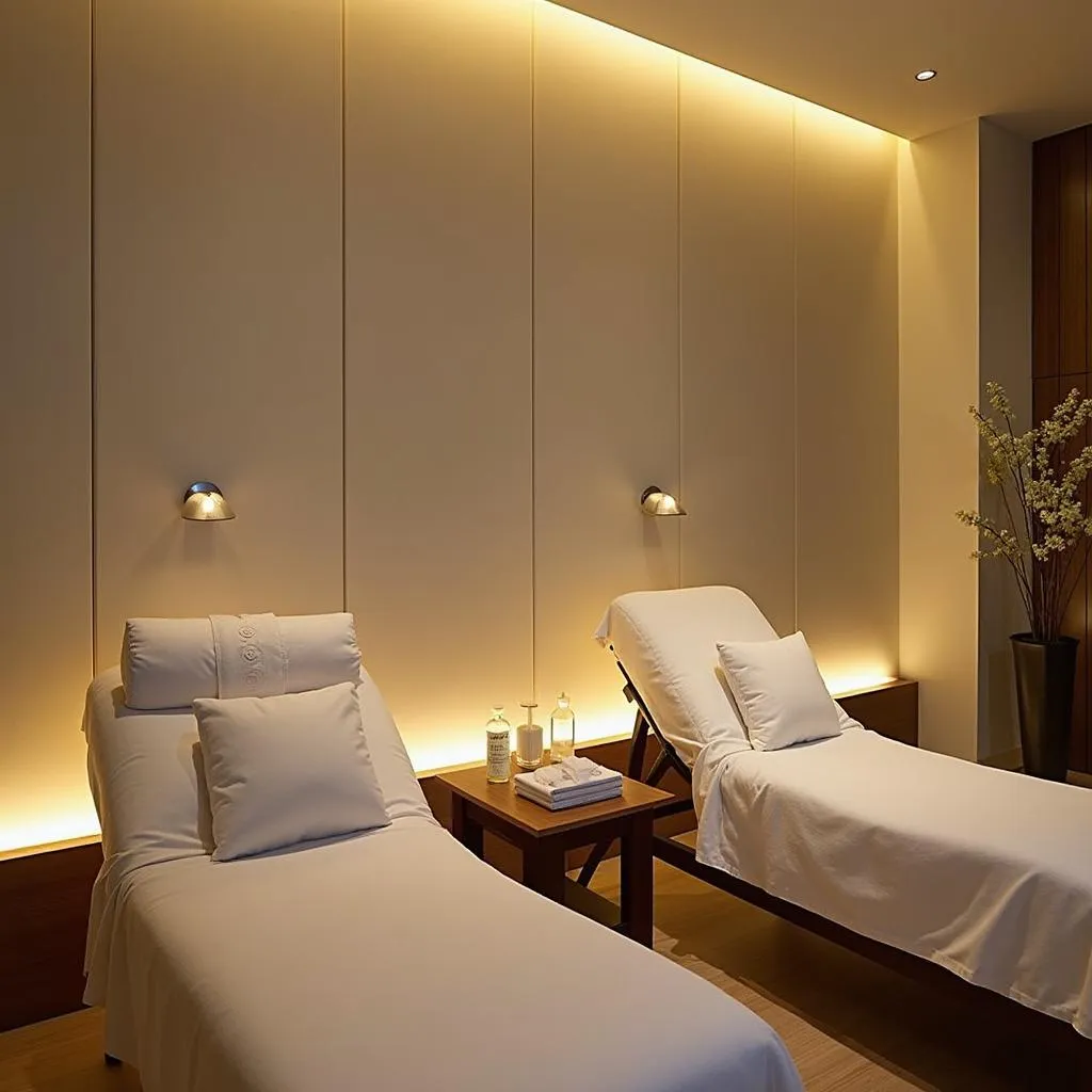 Tranquil Relaxation Area at Avari Hotel Spa