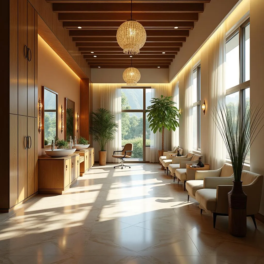 Aveda Salon Interior