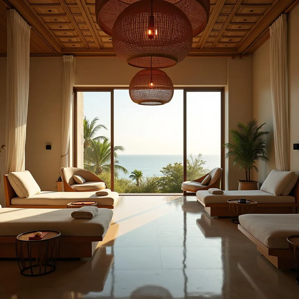 Ayana Wellness Spa Relaxation Area