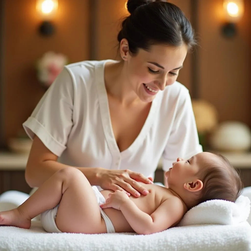 Sydney Baby Spa: Mom and Baby Enjoying a Relaxing Treatment