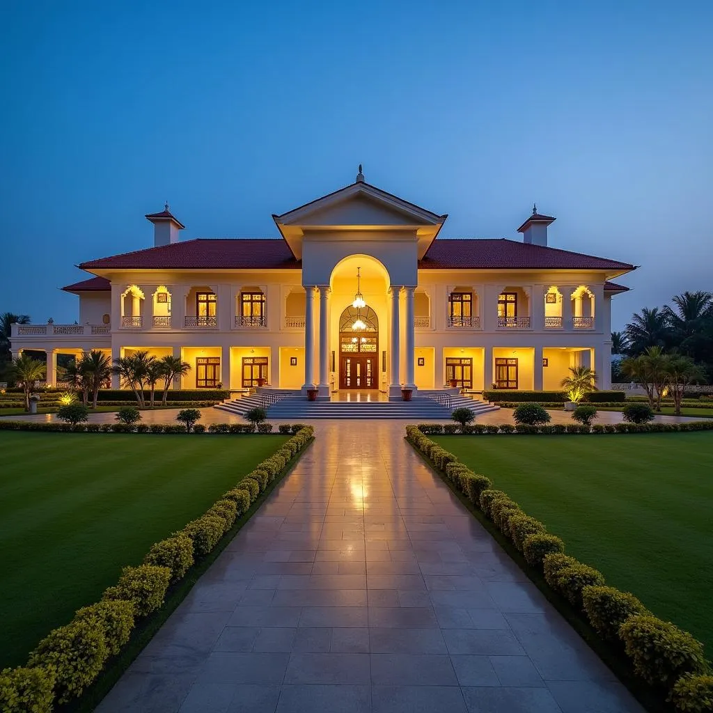 Luxurious Exterior of Balaji Sarovar Solapur