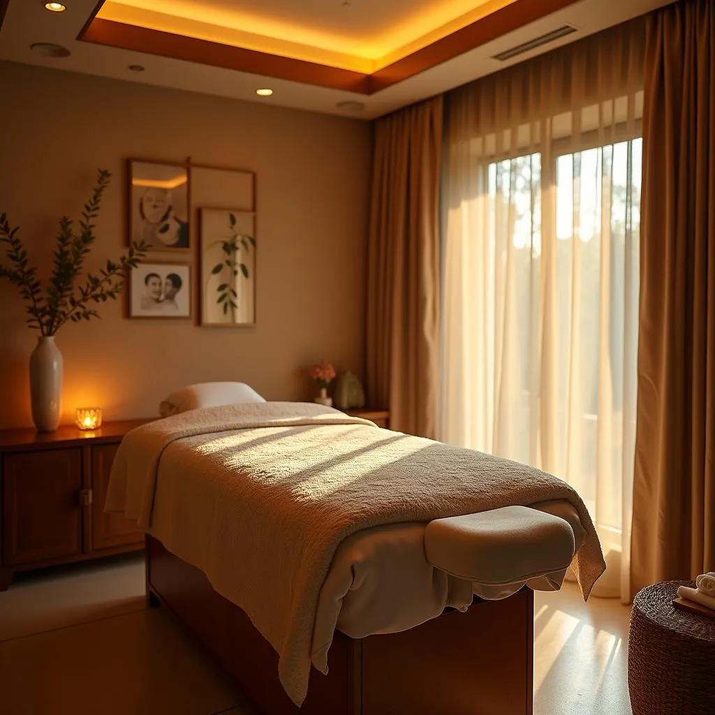 Luxurious Treatment Room at Bellagio Spa