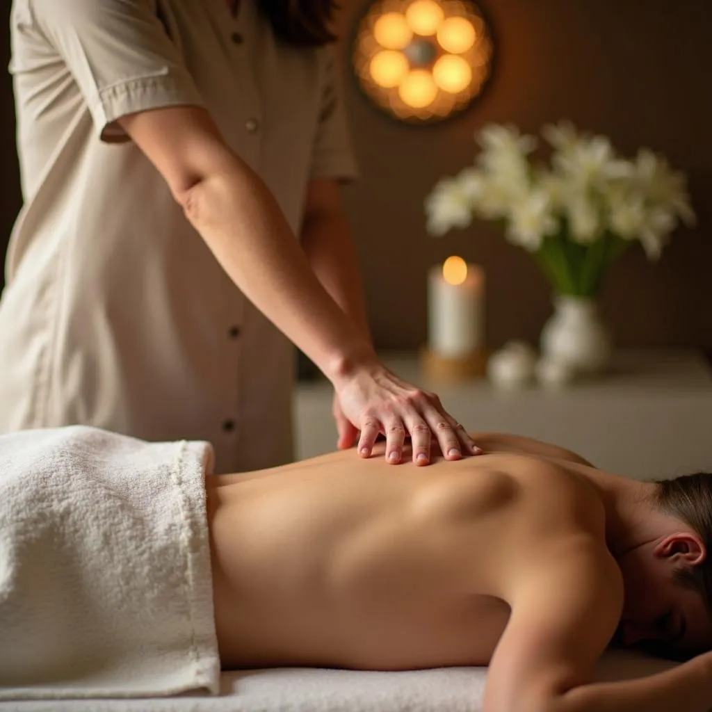 Relaxing Body Massage at Alisha Spa