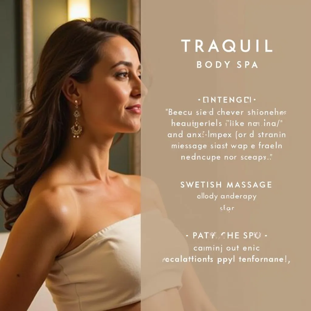 Tranquil Body Spa in Noida Commercial