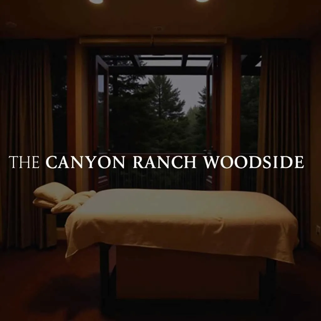 Luxurious spa treatment room at Canyon Ranch Woodside