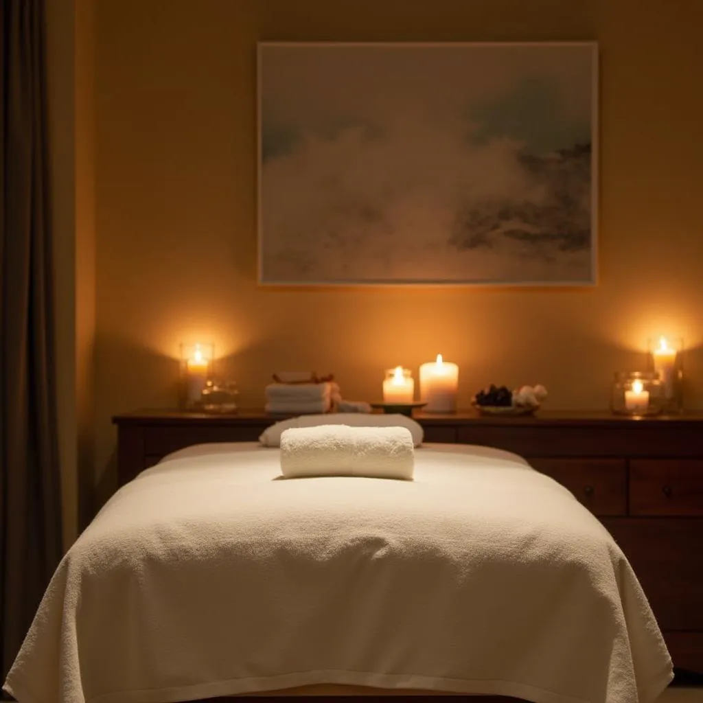 Serene Spa Treatment Room at Casuarina