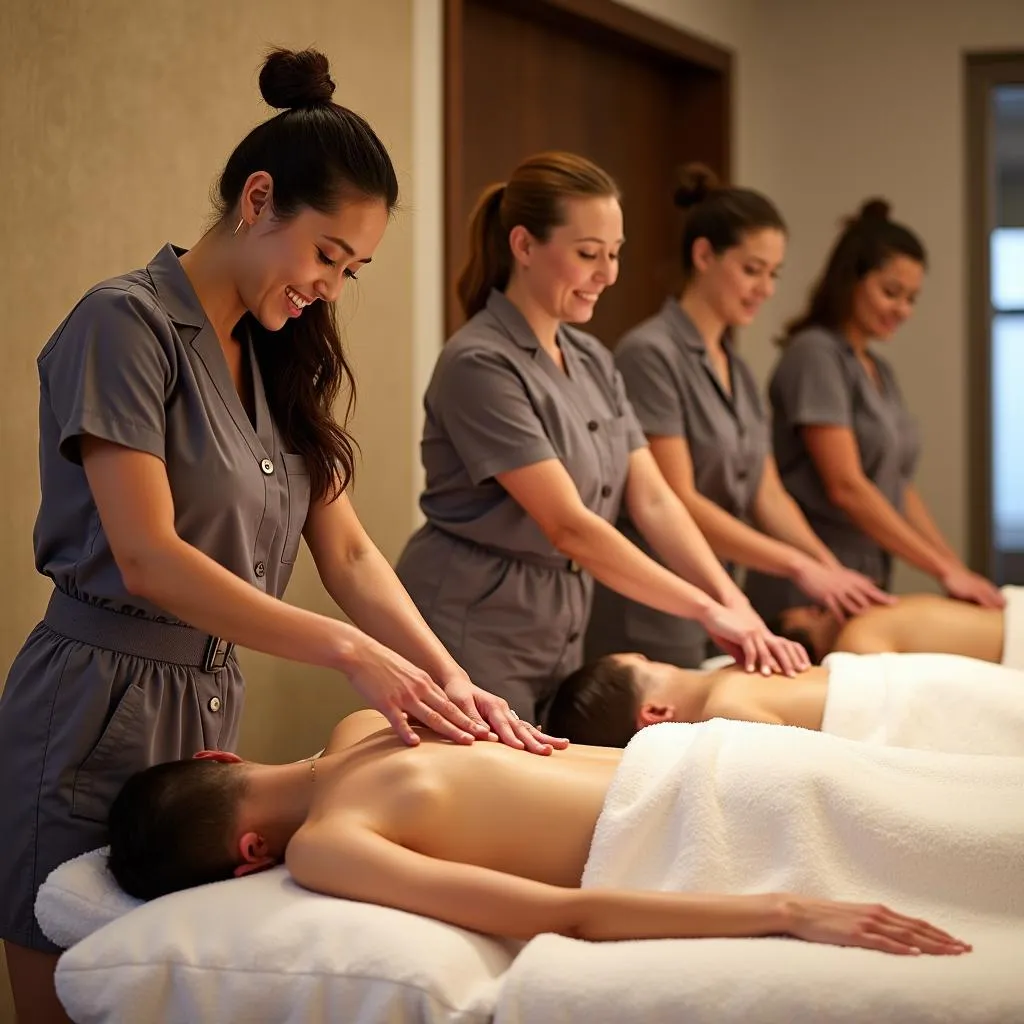 Expert Therapists at Checkers Hotel Spa